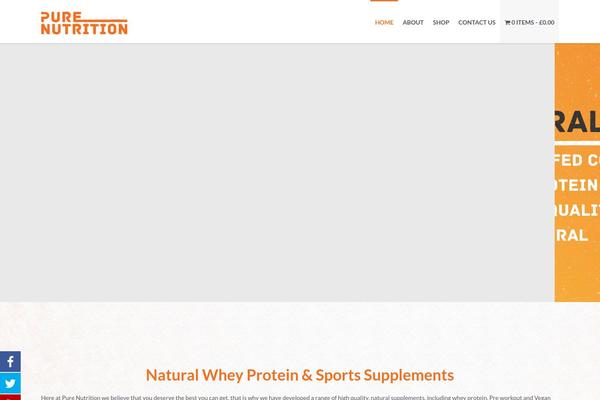 Tequila theme site design template sample