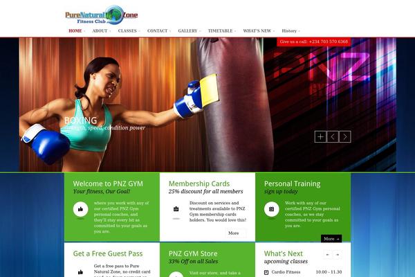 GymBase theme site design template sample