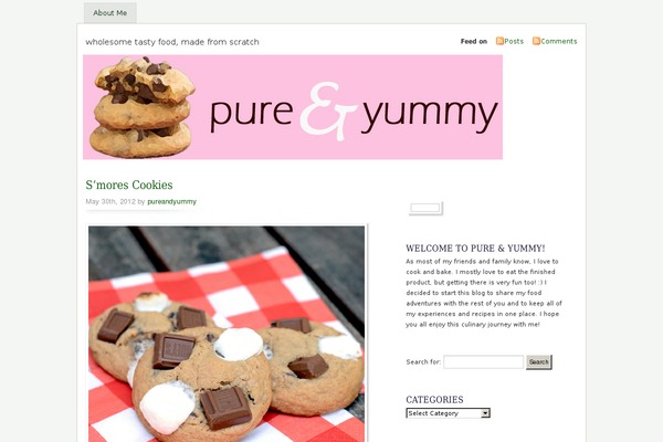 pureandyummy.com site used Misty Look