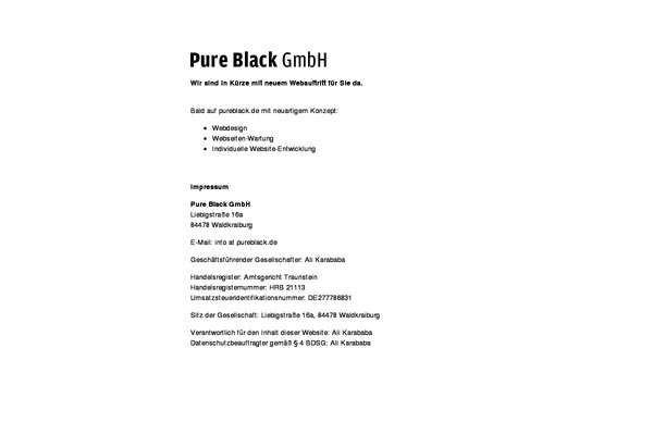 pureblack WordPress theme, websites list used pureblack theme pureblack theme websites examples