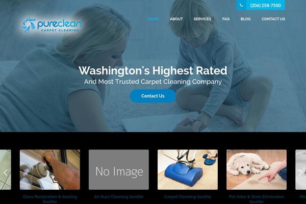 purecleanseattle.com site used Pure-clean-carpet-cleaning