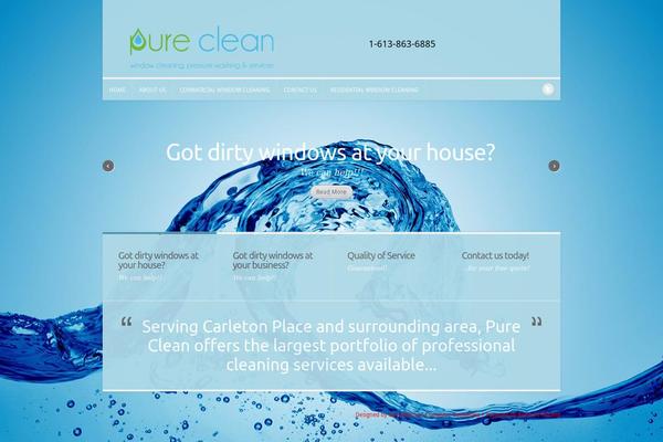 Trim theme site design template sample