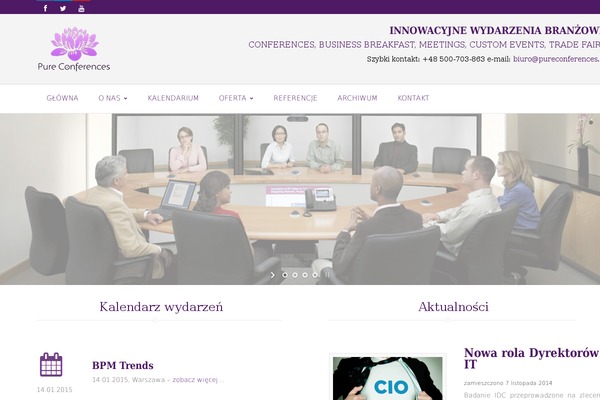 Mana theme site design template sample