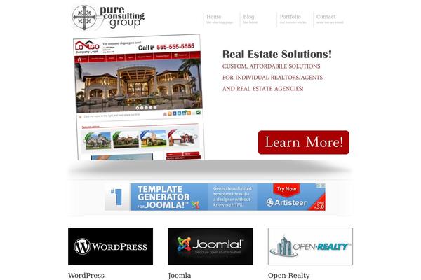 Display theme site design template sample