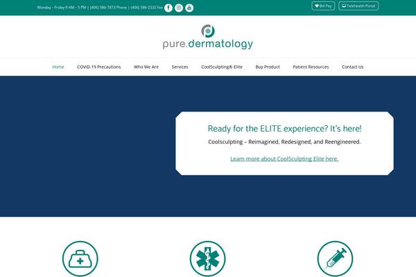 puredermatologybozeman.com site used Wellness-pro