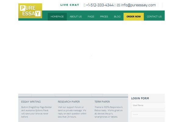 pureessay.com site used Pe