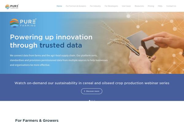 Unicon-child theme site design template sample