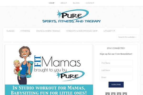 Sprinkle theme site design template sample