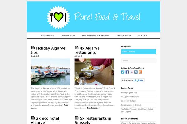 Elemin theme site design template sample
