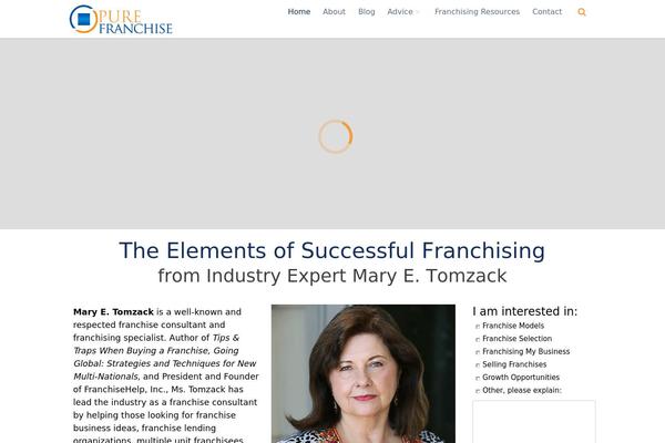 DMS theme site design template sample