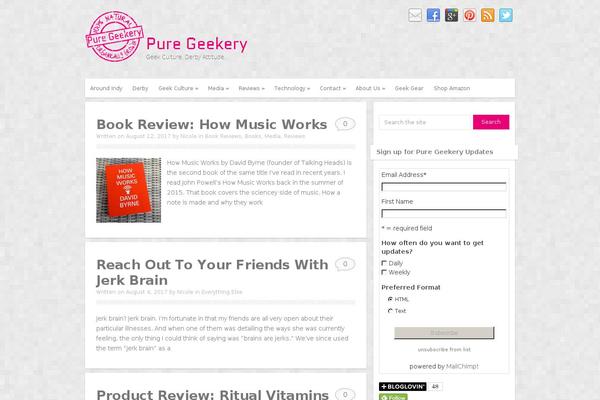 Minimalia theme site design template sample