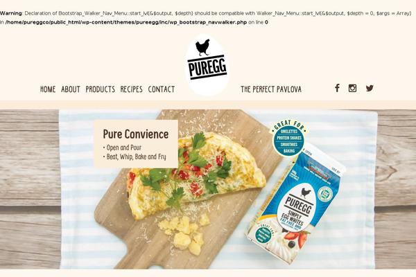 puregg.com.au site used Pureegg
