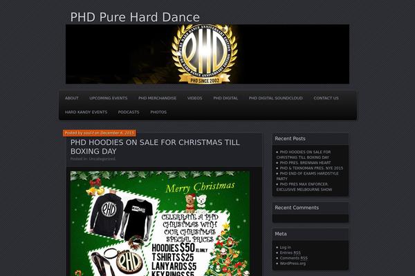 Parament theme site design template sample