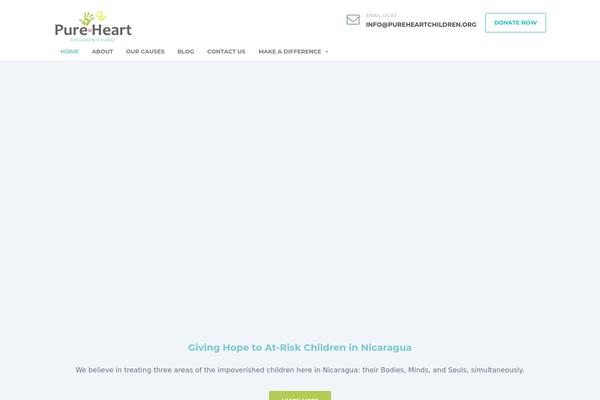 Helpinghands theme site design template sample
