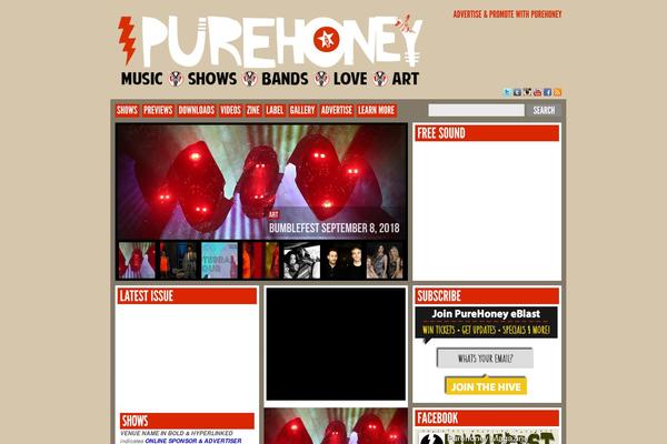 purehoneymagazine.com site used Magzimus