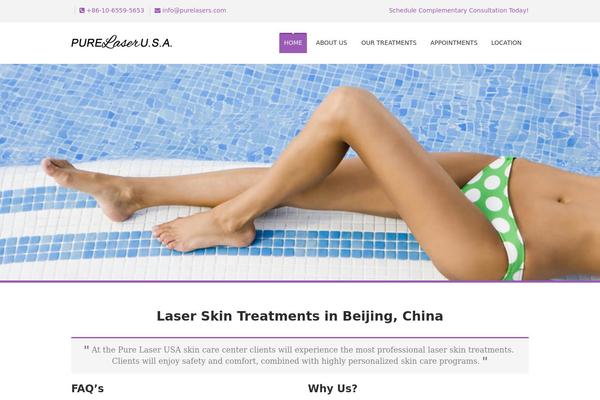 SoulMedic theme site design template sample