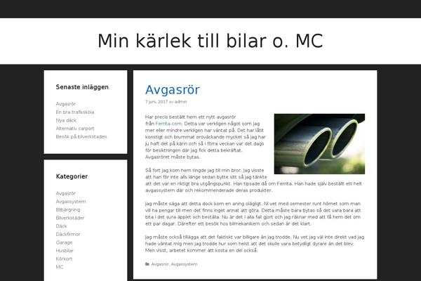 Mantle theme site design template sample