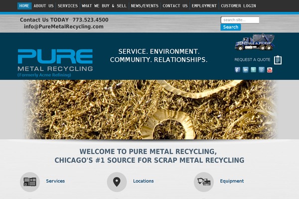 Glass theme site design template sample