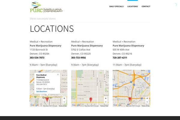 One theme site design template sample