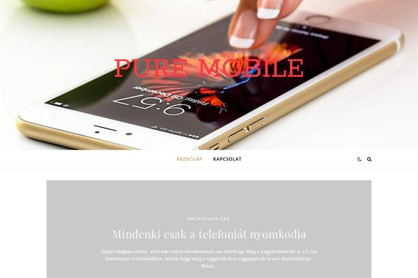 Ashe theme site design template sample