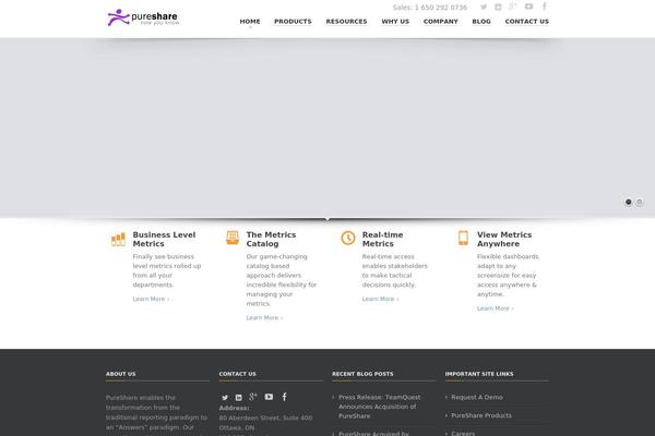 Kickstart theme site design template sample