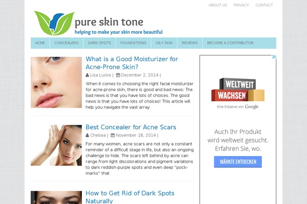 Focusblog theme site design template sample