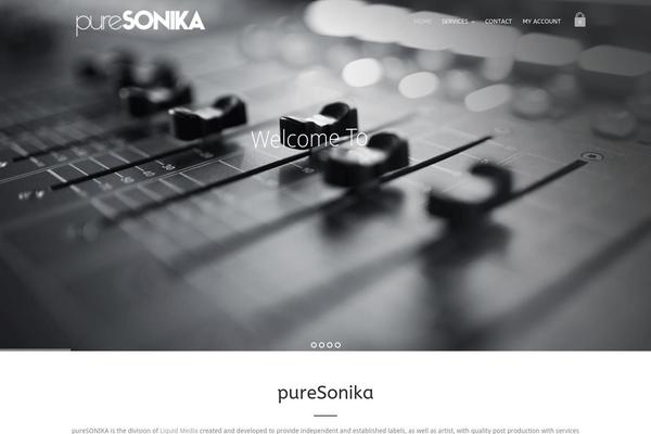 Site using GS Logo Slider plugin