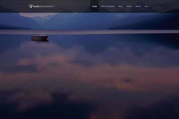 Supernova theme site design template sample