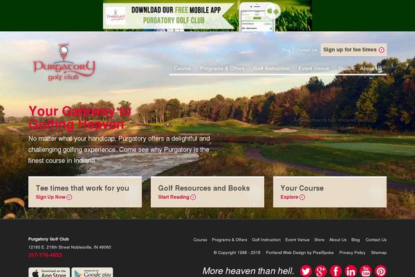 Site using My-company-menu plugin