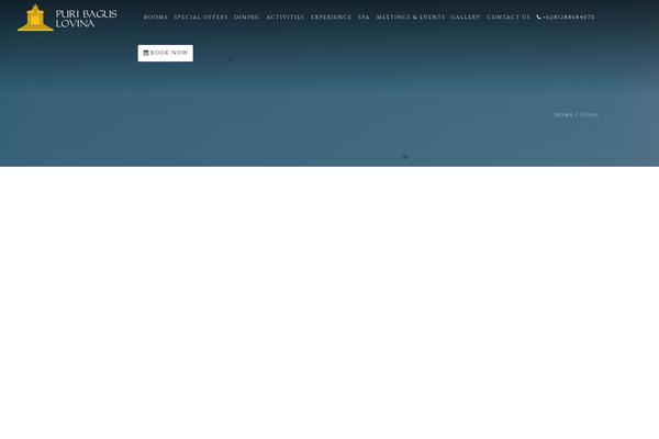 Rhythm theme site design template sample