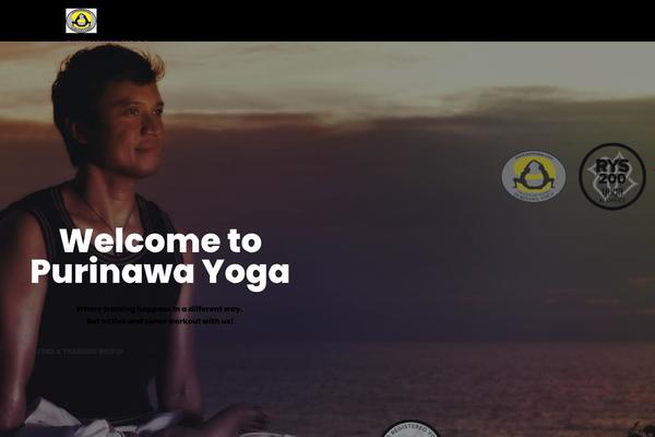 Neve theme site design template sample