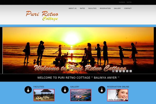 UT Srtange theme site design template sample