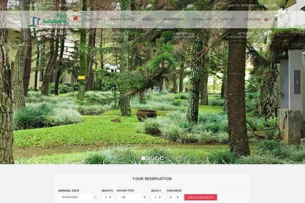 Leisure-child theme site design template sample