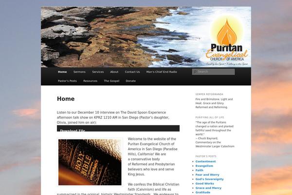 Twenty Eleven theme site design template sample