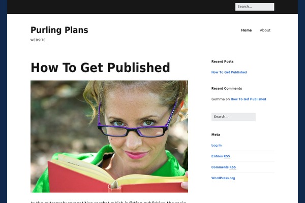 Sparkling theme site design template sample