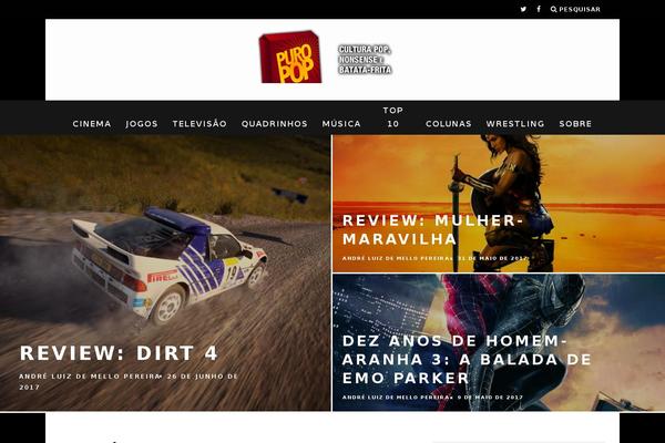 15Zine theme site design template sample