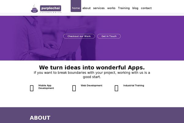 Disillusion theme site design template sample
