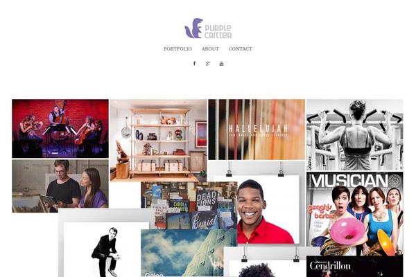 Crush theme site design template sample