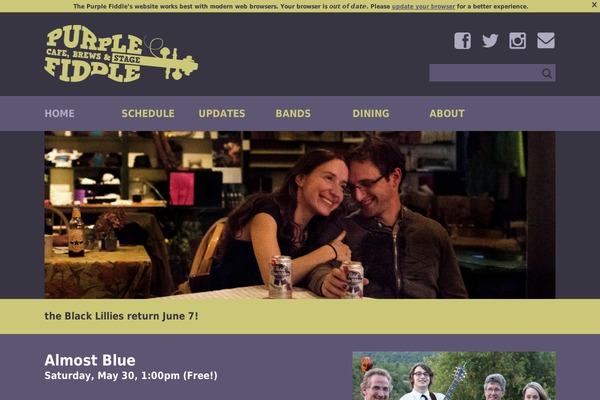 purplefiddle.com site used Purple-fiddle