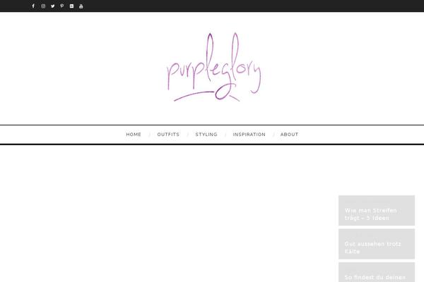 Ubergrid theme site design template sample