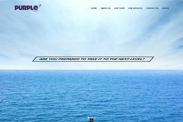 Flip theme site design template sample