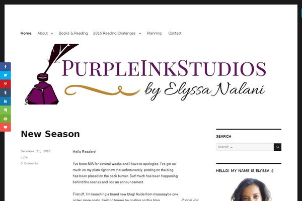 Site using Easy Profile Widget plugin