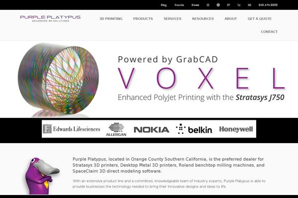 purpleplatypus.com site used Genesis-custom