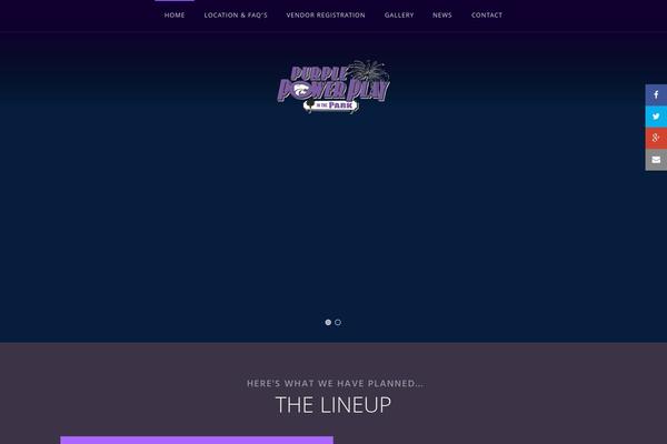 purplepowerplay.com site used Shindig