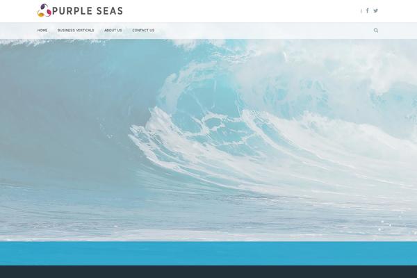 Marine theme site design template sample