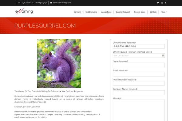 Site using Domain-inventory plugin