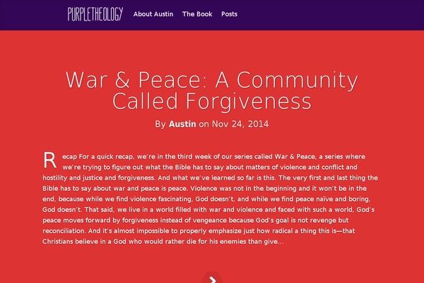 Fable theme site design template sample