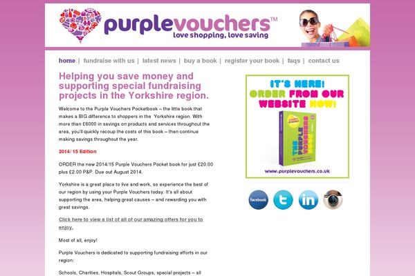 Purple theme site design template sample