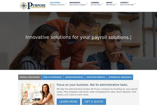 Canvas theme site design template sample