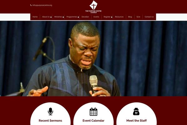 Forgiven theme site design template sample